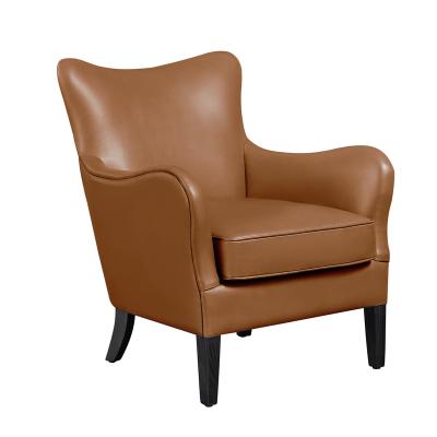 China Factory outlet leather single sofa chair modern furniture leisure living room sofa living room sofa bedroom modern for sale