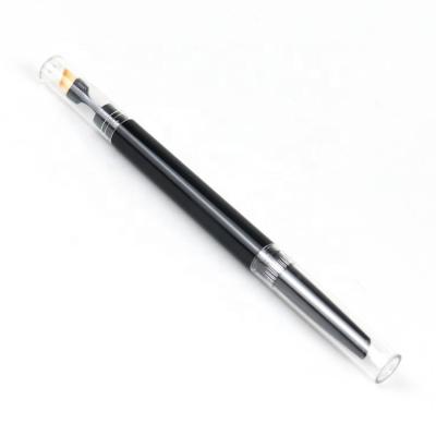China Lady Eyebrow Makeup High-quality 3.0mm Multiple Brush Heads Design Eyeliner Wand Tube Eyebrow Pen Pack Brush Tube for sale