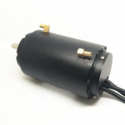 China Required IP57 Water Cooling DC Motor 30000rpm High Speed Spindle 7.5kw for sale