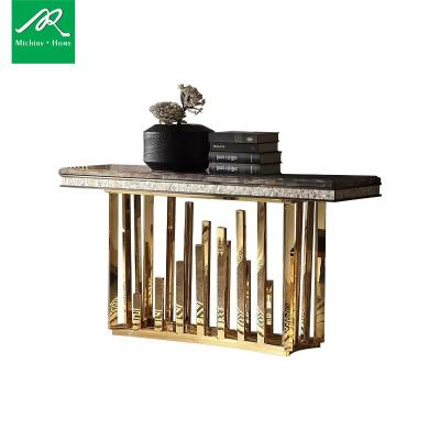 China Modern simple modern porch table marble porch table post end view creative table for sale