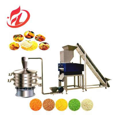 China New Product Automatic Industrial Bread Crumbs Food Machine production line for sale
