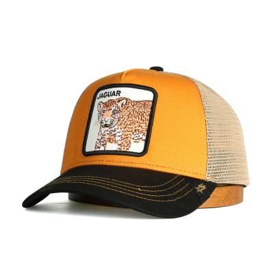 China New JOINT Patch Printing Casual Custom Embroidery Fitted Cotton Trucker Covers Men Women Mesh Trucker Hats for sale