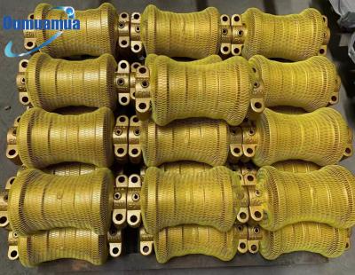 China SK200-8 PC200 E320 EC210 D6D D85 Excavator Track Roller Bulldozer Front Idler / Track Roller And Lower Roller for sale