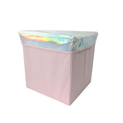 China Viable Collapsible Organizer Storage Bins Closet Containers with Lids for Bedroom Home Office, Closet Bins for Organization for sale