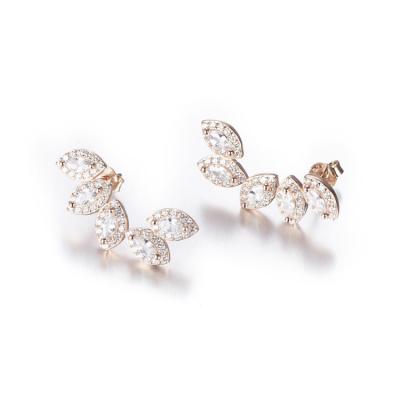 China EARRINGS Customized Fashion High Quality 925 Sterling Silver Women Earrings Jewelry for sale