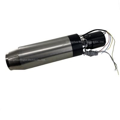 China High Precision 5.5KW 7.5kw 125mm BT30 24000rpm ATC Spindle Milling High Speed Water Cooled Motor for CNC Wooding and Metal for sale