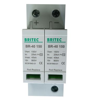 中国 BR-40 150 PV オーバージェスト 停止 連続オーバージェスト 保護 装置 SPD 販売のため