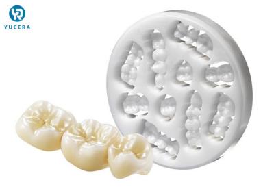 China 57% CAD CAM CNC Dental Multilayer Zirconia Block For 5 Axis Milling for sale
