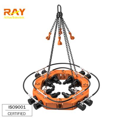 China Construction works Pile Head Hydraulic Concrete Round Cutter For Excavator Used for sale
