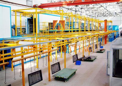 Chine Ligne de nettoyage chimique pour le traitement de surface des équipements de lutte contre l'incendie en acier inoxydable et en PP à vendre