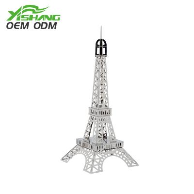China Rust Protection Customized Modern Mirror Stainless Steel Eiffel Tower Home Decor for sale