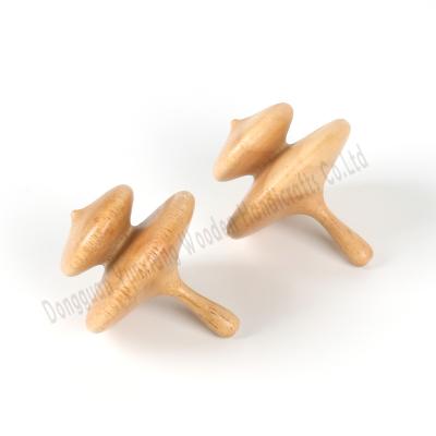 Chine Eco-Friendly Wooden Spin Tops – Unique Sensory Fidget Toys for Birthdays and STEM Learning à vendre