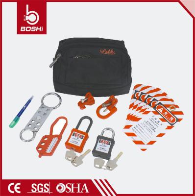 Chine Départemental fermez à clef les kits d'étiquette, sac de combinaison de lock-out de sécurité à vendre