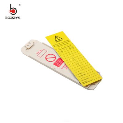 China De houder van de Scafftagmarkering met rewritable tweezijdige karton van pvc Te koop