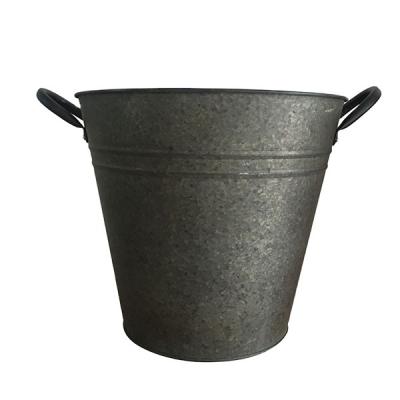 China Sustainable 5 Gallon Colored Metal Cleaning Bucket for sale