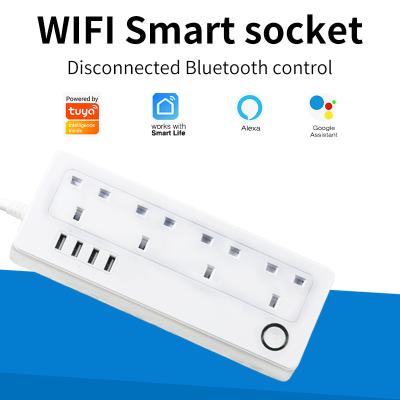 China Home Automation Homekit Smart Socket 110V 240V Wifi Controlled Plug Socket for sale