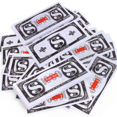 China Party Decoration High Quality Movie Uk Polymer Canadian Realistic Usa 20 50 100 Dollar Biljetten Prop Gun Toy money play dollar for sale