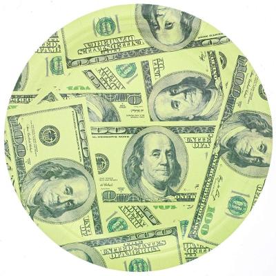 China OTHER Custom logo China Supplier dollar money Waterproof gold foil 1000 banknotes 8 pieces 24 k gold 1000 500 200 100 bills for sale