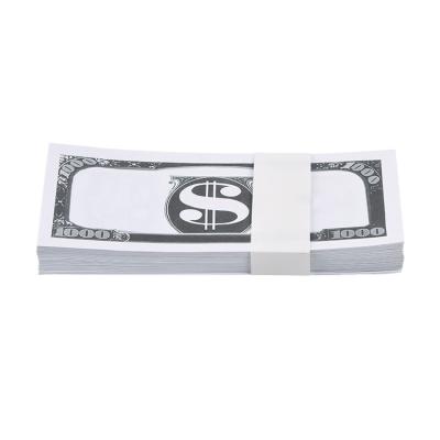 China Party Free shipping 5 10 20 50 100 200 500 1000 plastic bill gold foil plated banknote MONEY PLAY DOLLAR for sale