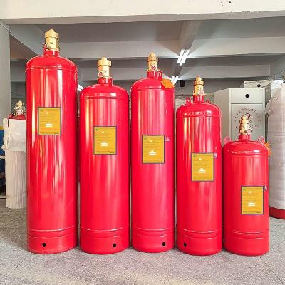 China Steel Welded / Seamless FM200 / Hfc-227ea Cylinder For Gas Storage for sale