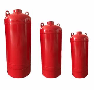 China Easy Installation Red 100L Auto Fire Extinguisher Fm200 Extinguisher With Thermal Actuator for sale