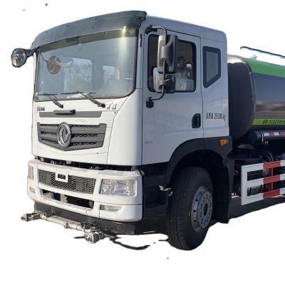 China Factory T5 double rear deck vehicle water tanker green spraying water cart for sale for sale