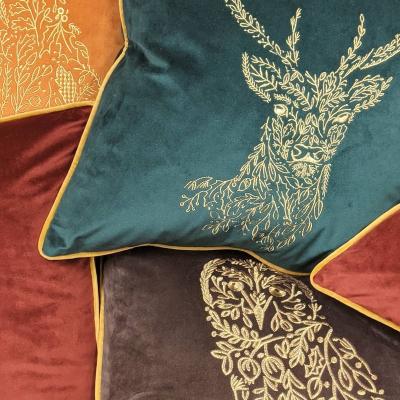 China Waterproof Cotton Feather Down Decorative Tile Covers Square Cushion Covers Bed Sofa Home Outdoor Pillow Covers Indoor Dec for sale