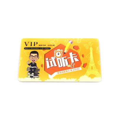 China Plastic Custom Fast Delivery Cheap Price CMYK Printing CR80 Plastic PVC PVC Membership Card Greeting / Business Card Thank You Card for sale