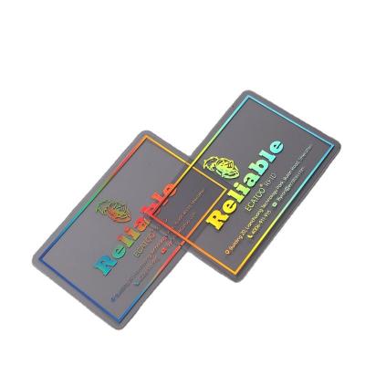 China Plastic PVC Business Card Custom Luxury Metallic Logo Printing Thank You Business Tech Card 70+ For Choice for sale
