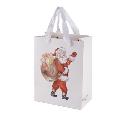 China Handmade original factory packaging carton eco-friendly bags with handle fancy design luxury boutique medium marble small clothing hug them for sale