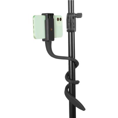 China Universal Mobile Adjustable Phone Holder Handle Flexible 360 Rotation Silicone Adjustable Multifunctional Desktop Smartphone Holder for sale