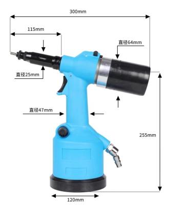 China General industry full automatic core firing rivet gun, pneumatic rechargeable rivet gun RL4000 rivet gun, lithium battery rivet gun for sale
