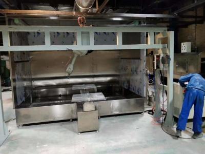 China El CE aprobó la cabina de espray a base de agua SUS304 flotante con el filtro en venta