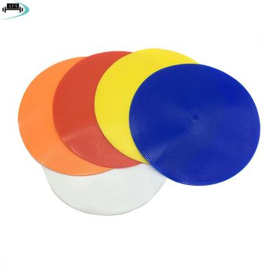 China Football Dripping Non Slip Rubber Spot Markers For Soccer Basketball Sports Speed Agility Training for sale