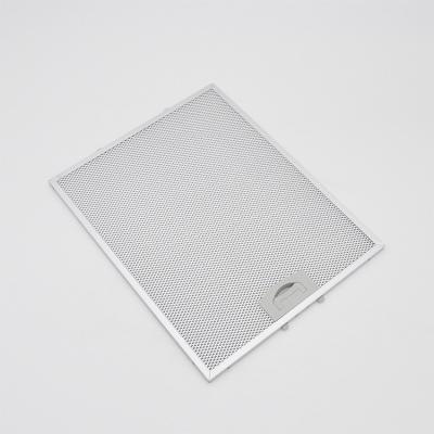 China Hotel Aluminum Cooker Hoods Parts Replacement Grease Filter With Metal Lock for sale