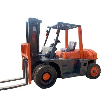 China High efficiency second hand 7 ton tcm forklift for sale, tcm 7t 7ton forklift, tcm FD70 5t 7t forklift for sale for sale