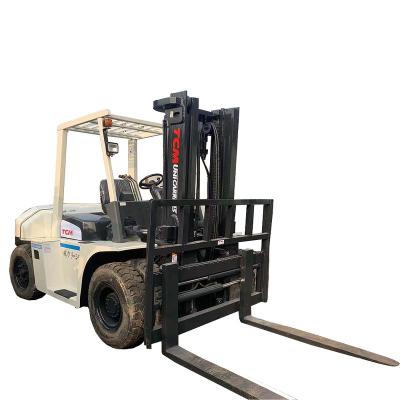 China High efficiency second hand 7 ton tcm forklift for sale, tcm 7t 7ton forklift, tcm FD70 FD50 FD30 forklifts for sale