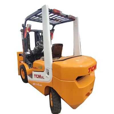 China High efficiency used tcm forklift, 3 ton TCM used forklift FD30, used TCM diesel forklift for sale for sale