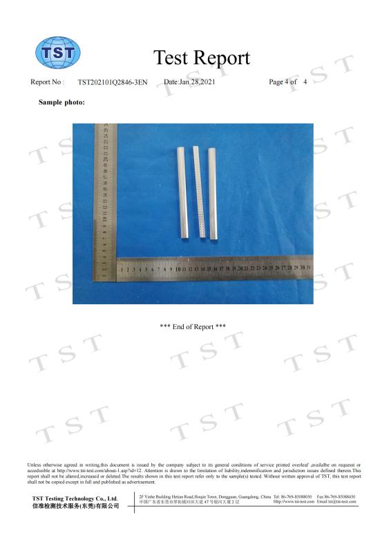0128 Rock SPACER ROHS - Rock Well Building Material Hubei Co., Ltd.