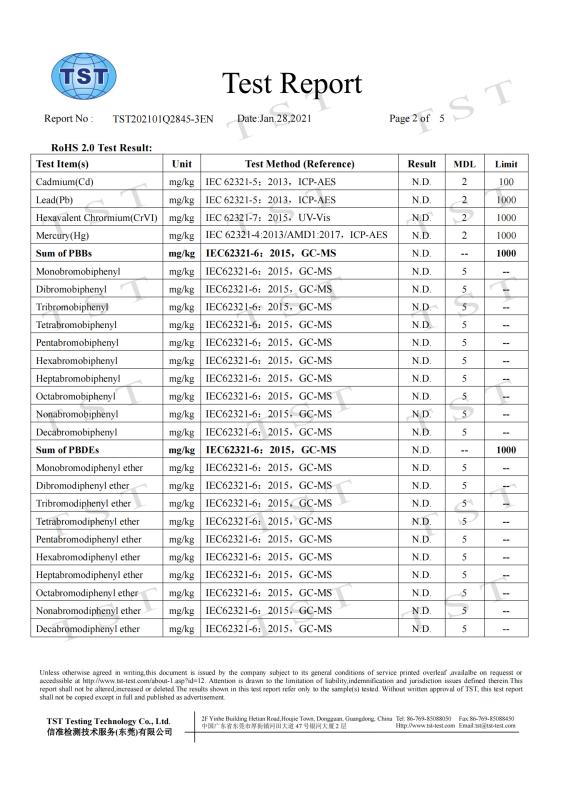 plastic rohs - Rock Well Building Material Hubei Co., Ltd.