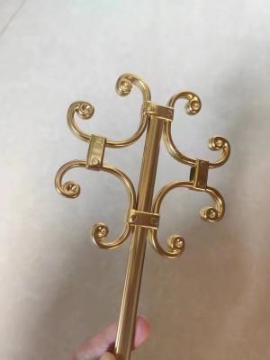 China 7655 Modern Georgian Bar Water Plated Long Life Outside Used Aluminum Georgian Bar Decorative Flower for Double Glazing Glass for sale