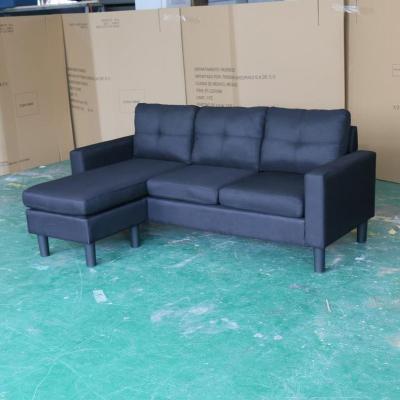 China Adjustable (other) Modern l shaped corner sofa small sectional european style sofa bed Living room furniture for sale