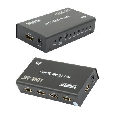 China 5x1 Video HDMI Switch with remote Support 3D 4K2K for sale