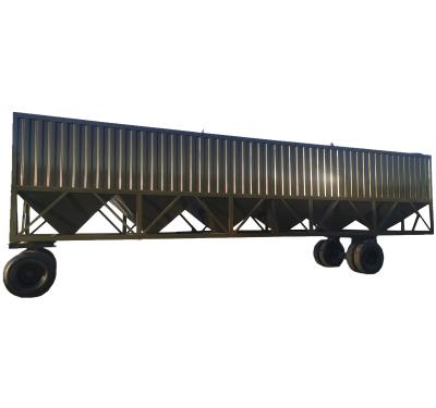 China Flat Tank Cement Storage Silo , Fly Ash Dry Mortar Silo Screw Conveyor for sale