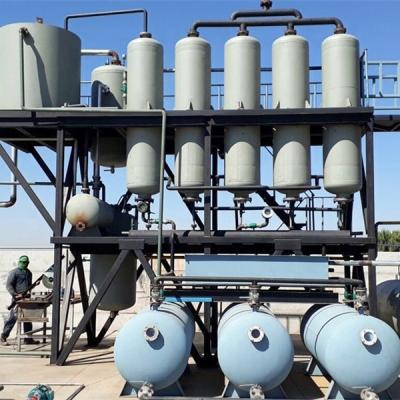China Q245R Boiler Steel Waste Oil Purifier Recycling to Diesel Oil Distillation Machine for sale