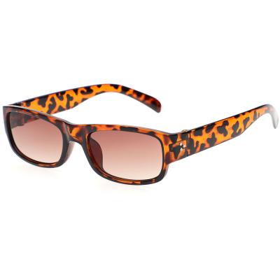 China New Fashion Sunglasses Vintage Creative Sunglasses Cute Rectangular Clear Sunglasses For Women Men for sale