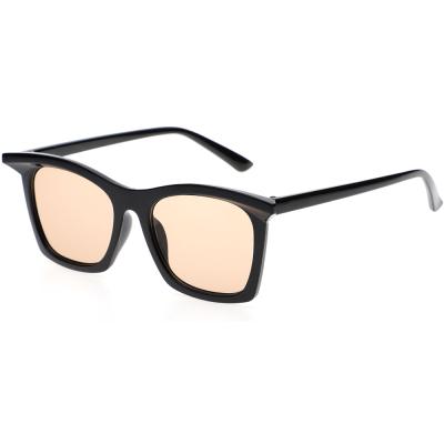 China Transparent Lens Cat Eye Sunglasses AC Frame Sunglasses New Arrivals 2021 Fashion Sunglasses for sale