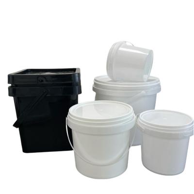 China GAP/ISO/FDA Certified Plastic Bucket 1 Gallon Ice Cream Container com tampa à venda