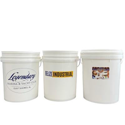 China Round Plastic Buckets The Durable and Storage Solution for Your Business Needs for sale