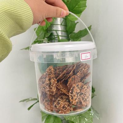 China Factory Prices Plastic Bucket 1L 2L 3L 4L 5L Food Container for sale